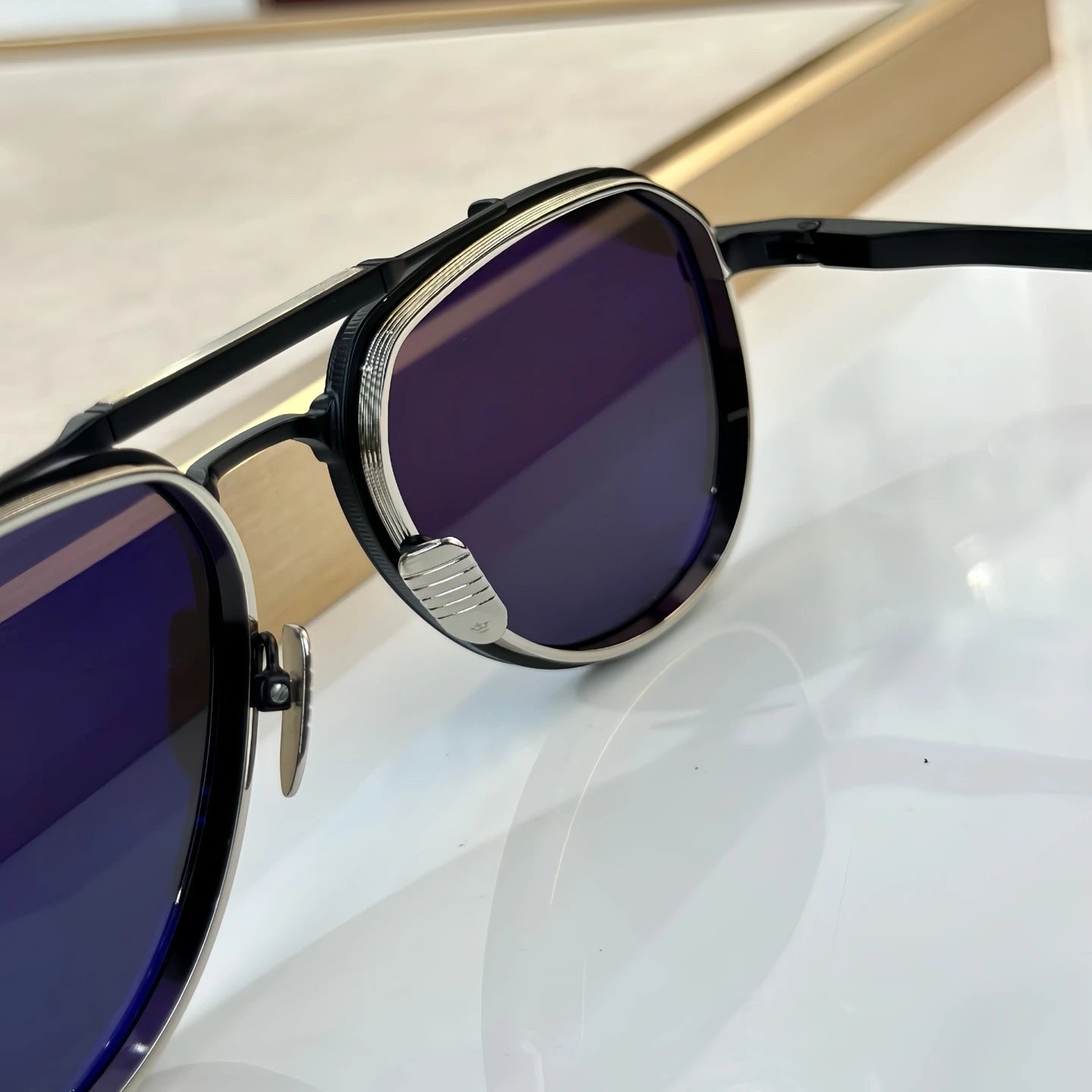 Jacque Marie Mage COMMANDER sunglasses bold premium titanium frame