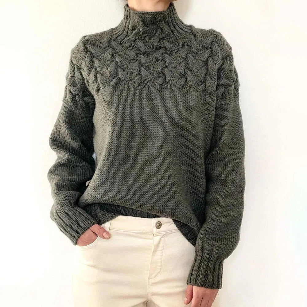 Sweaters for girls sleeve knitted pullover Loose tops