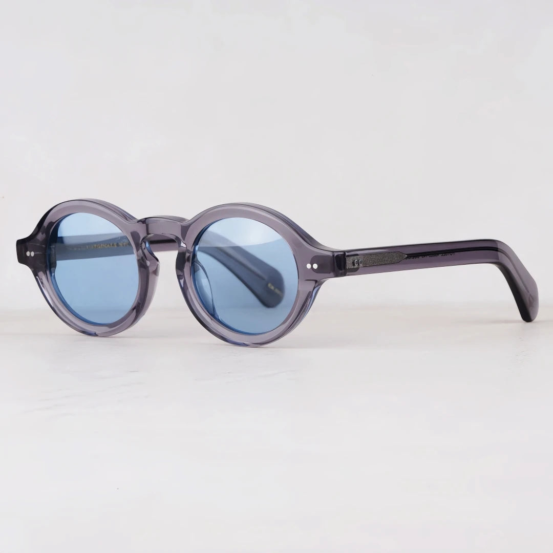Mascot 1918 Solid thick  Round Style sunglasses