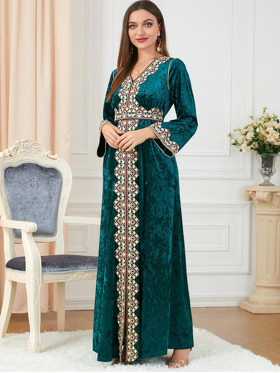Elegant Dubai-inspired dress for muslim women – Modest & stylish middle eastern fashion - ARI