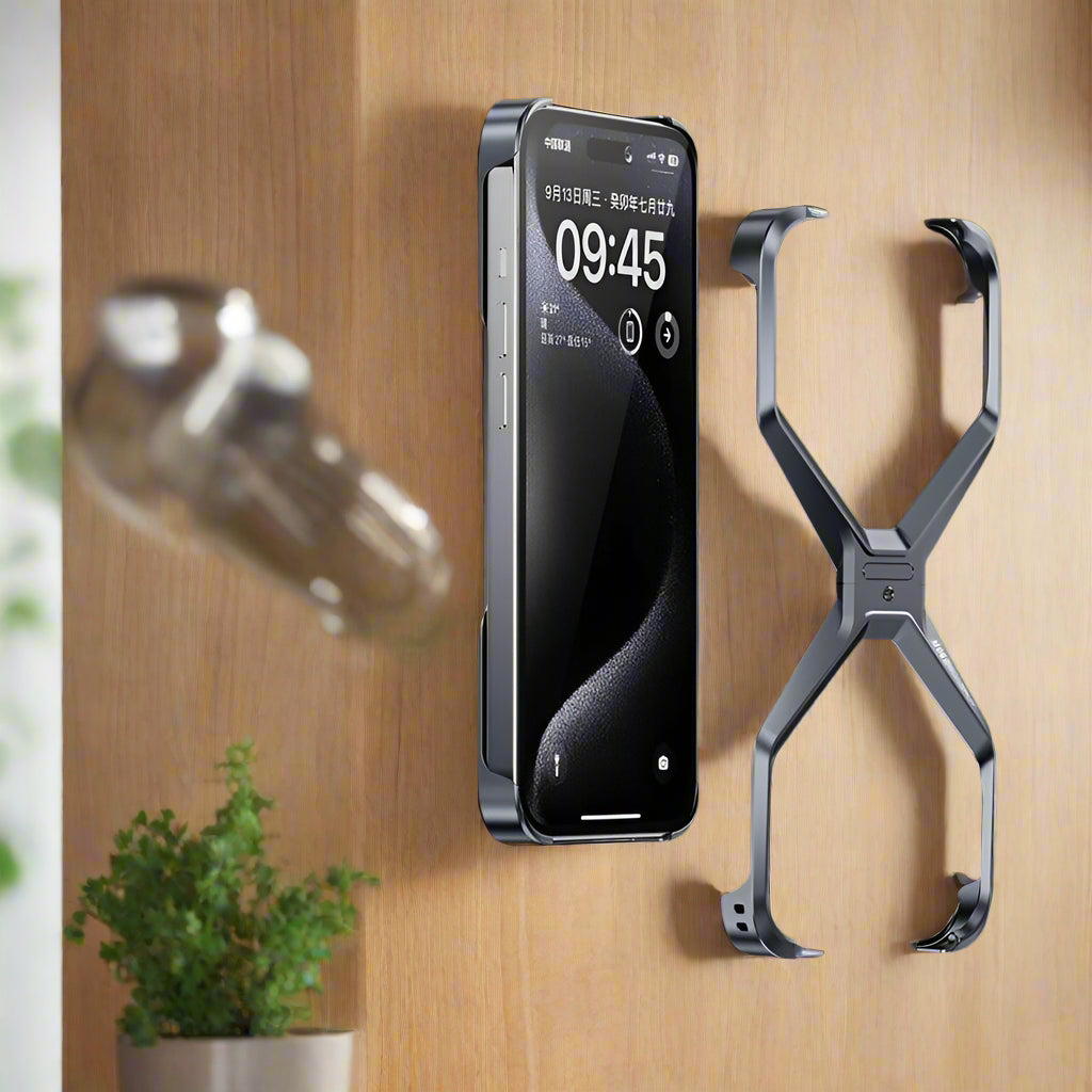 Phone case for iphone metal x type removable heat dissipation armor cover - ARI