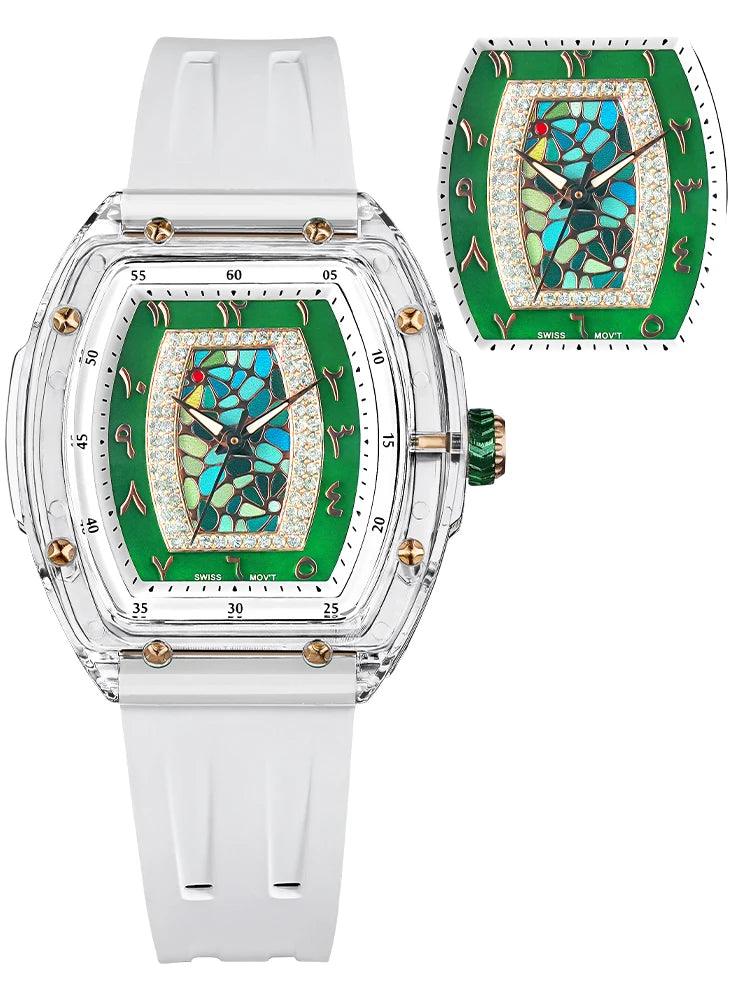 Dubai watch fashion crystal quartz wristwatch precious gifts for girls - ARI