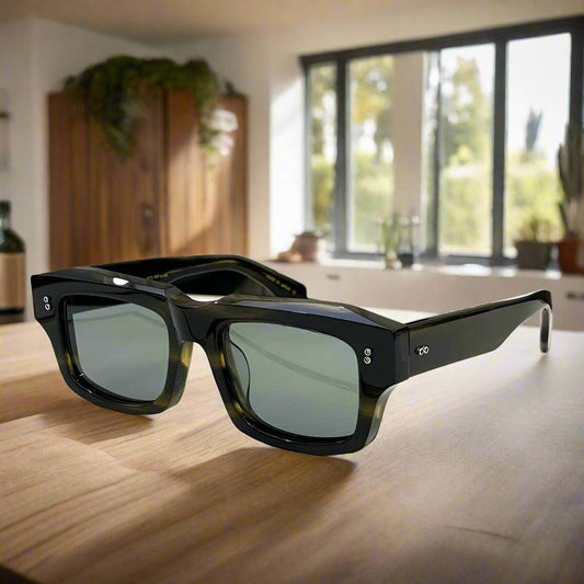 DITA cosmohacker sunglasses thick acetate rectangle quality fashion - ARI