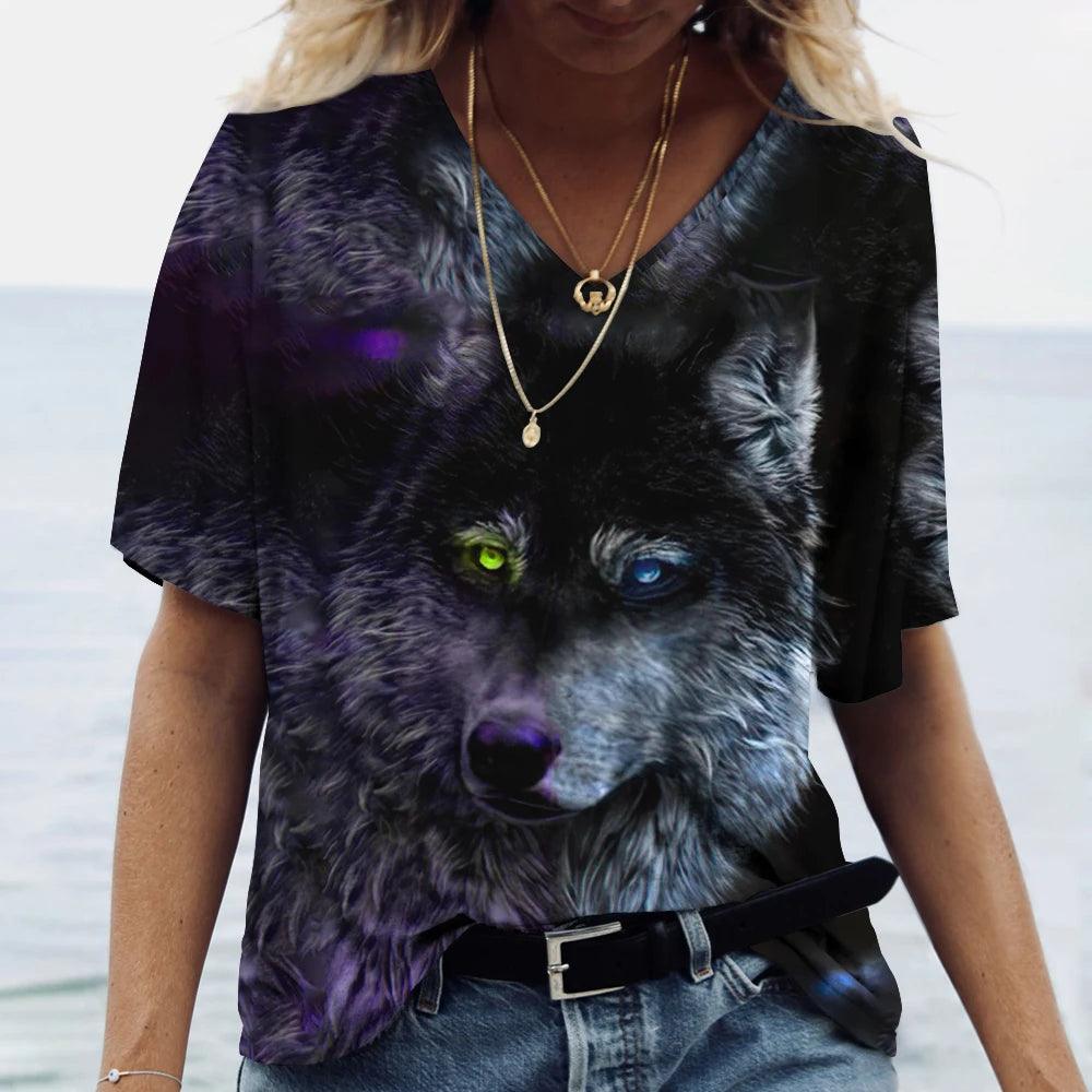 Unisex T Shirt Animal Graphic 3d Print Top Streetwear Fashion - ARI