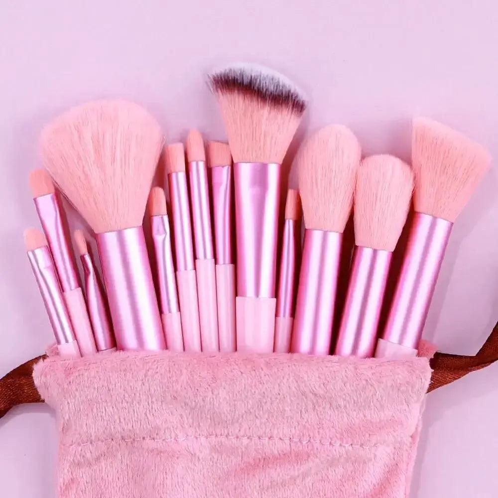 makeup brush set soft fluffy professional cosmetic tool - ARI