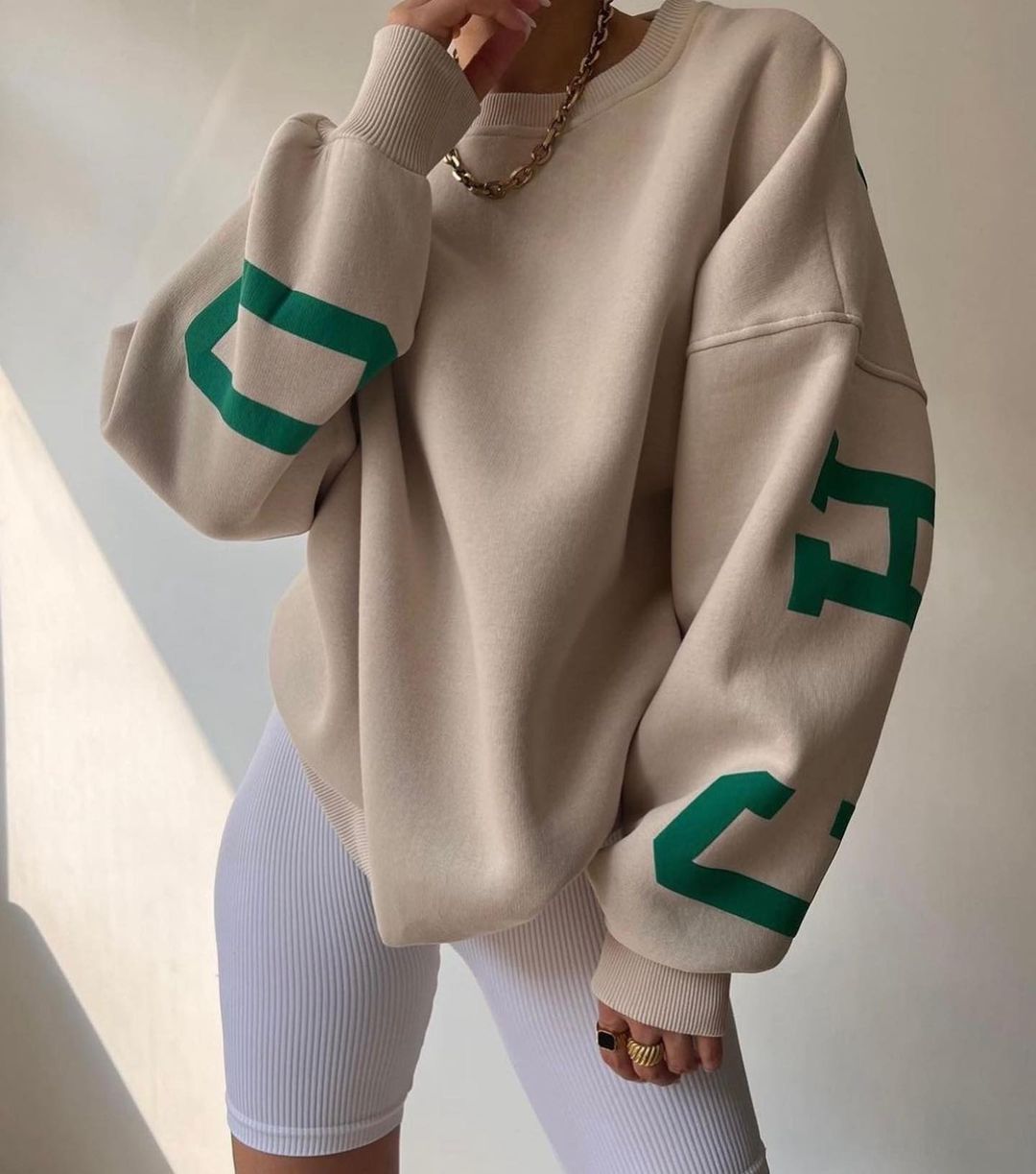 Style for girl high fashion Loose Hoodie