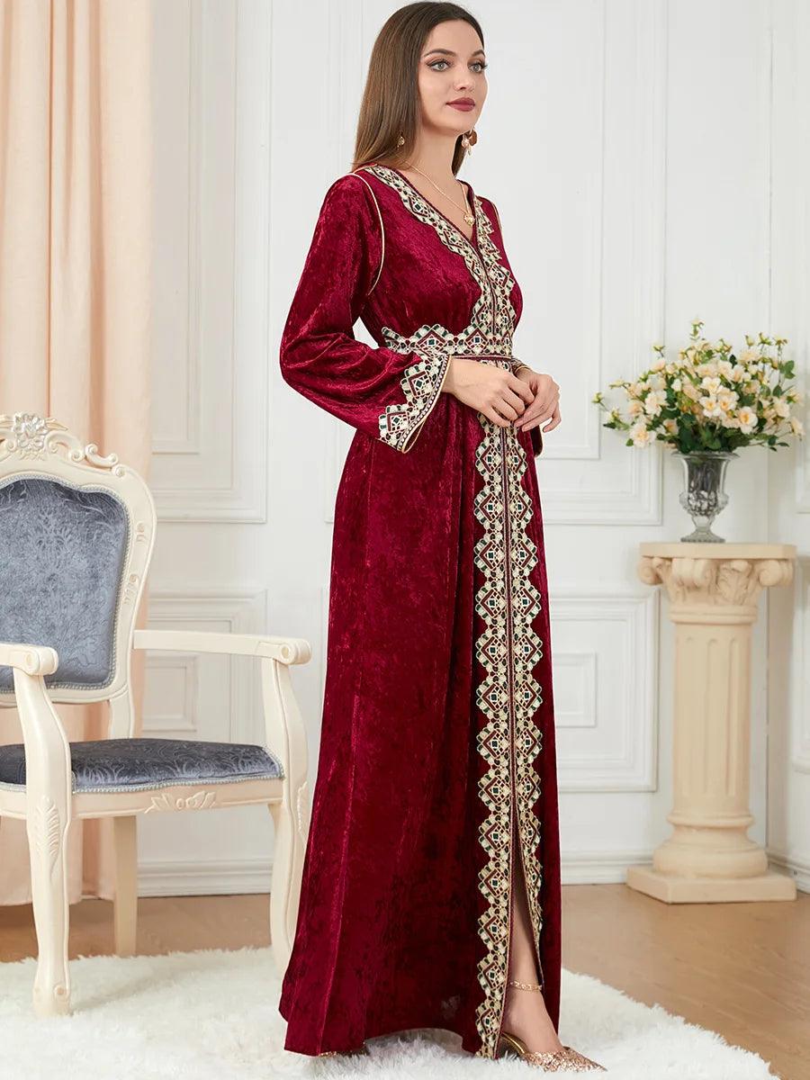 Elegant Dubai-inspired dress for muslim women – Modest & stylish middle eastern fashion - ARI