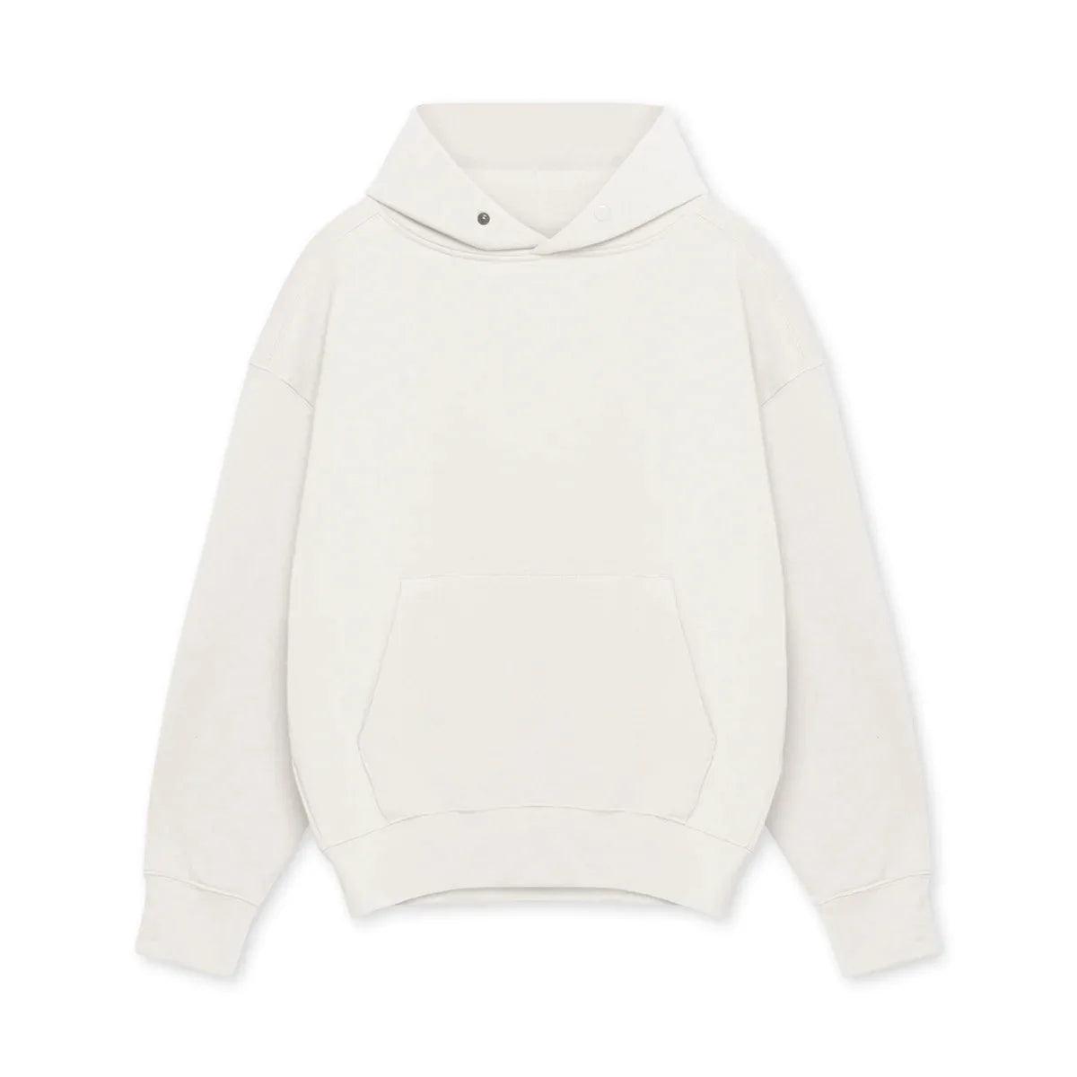 heavyweight cotton hoodie loose fitting amazing street style - ARI
