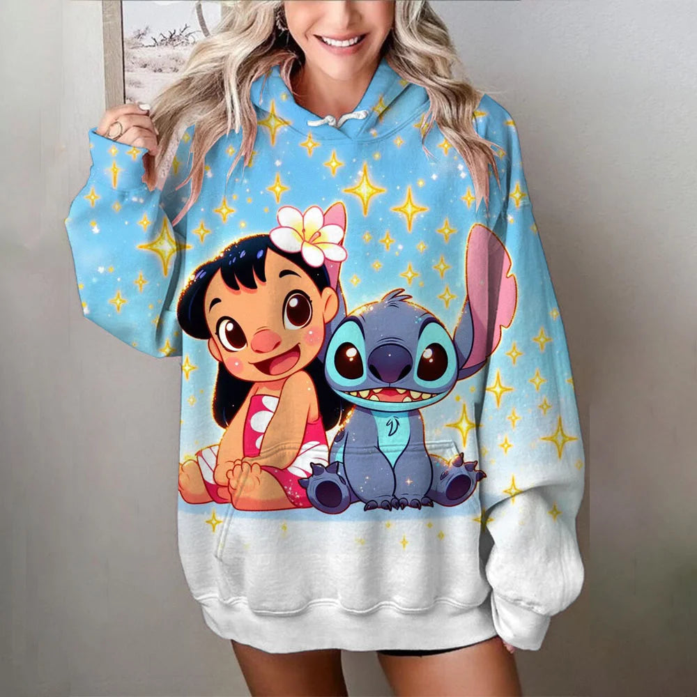 Girls Disney design hoodie oversize amazing style