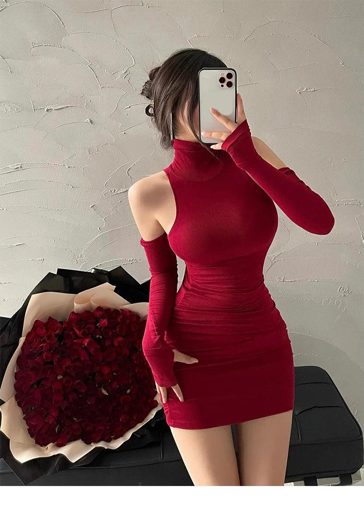 Girls sleeveless pleated mini dress, korean style - ARI