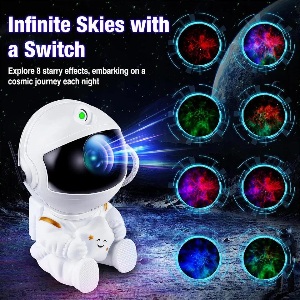 Astronaut galaxy star led light ceiling lamp for kids rooms & home decoration - ARI