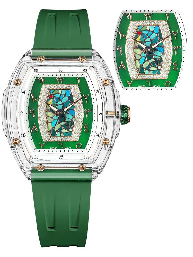 Dubai watch fashion crystal quartz wristwatch precious gifts for girls - ARI
