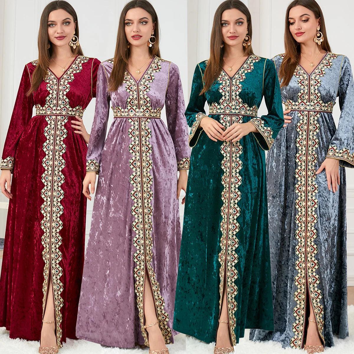 Elegant Dubai-inspired dress for muslim women – Modest & stylish middle eastern fashion - ARI