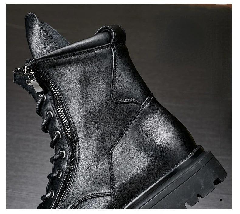 fashion luxury genuine leather designer british style handmade - ARI