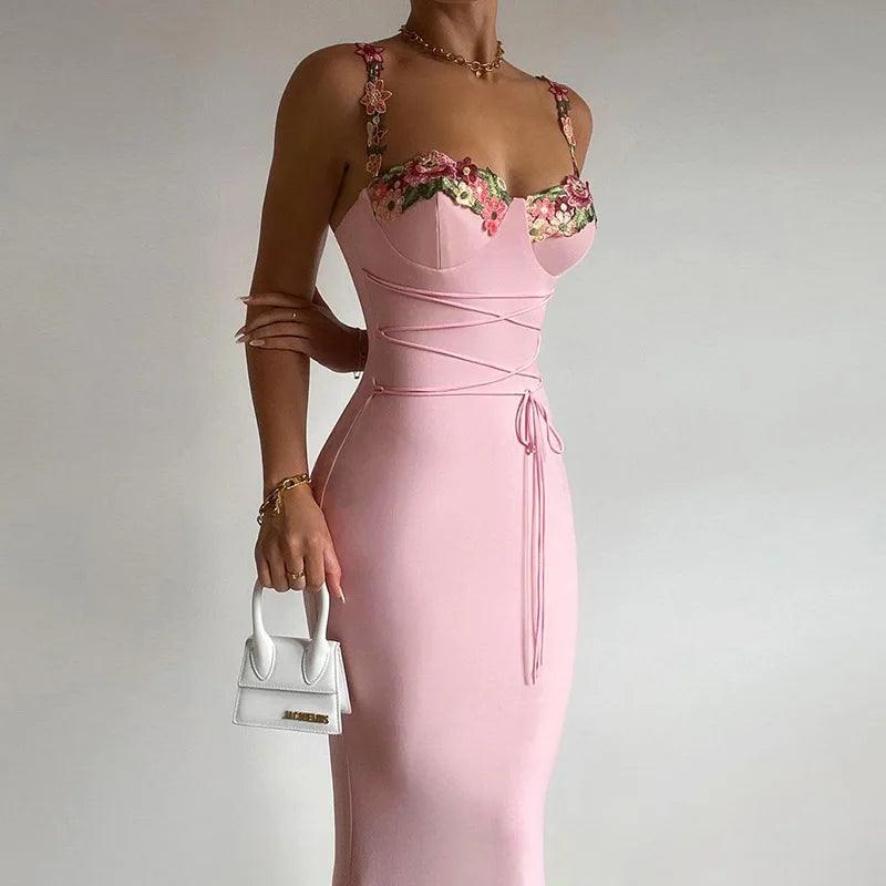 Sleeveless backless long dresses outfits for women - ARI
