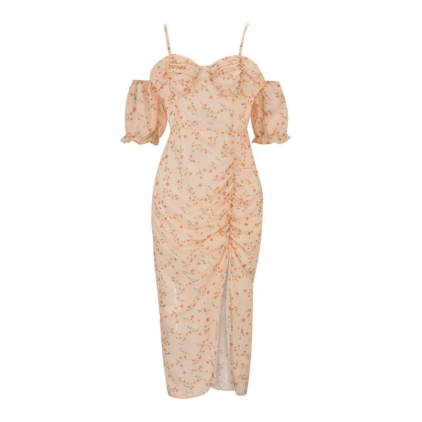 Women dresses sleeve Irregular dresses high dress for women party - ARI