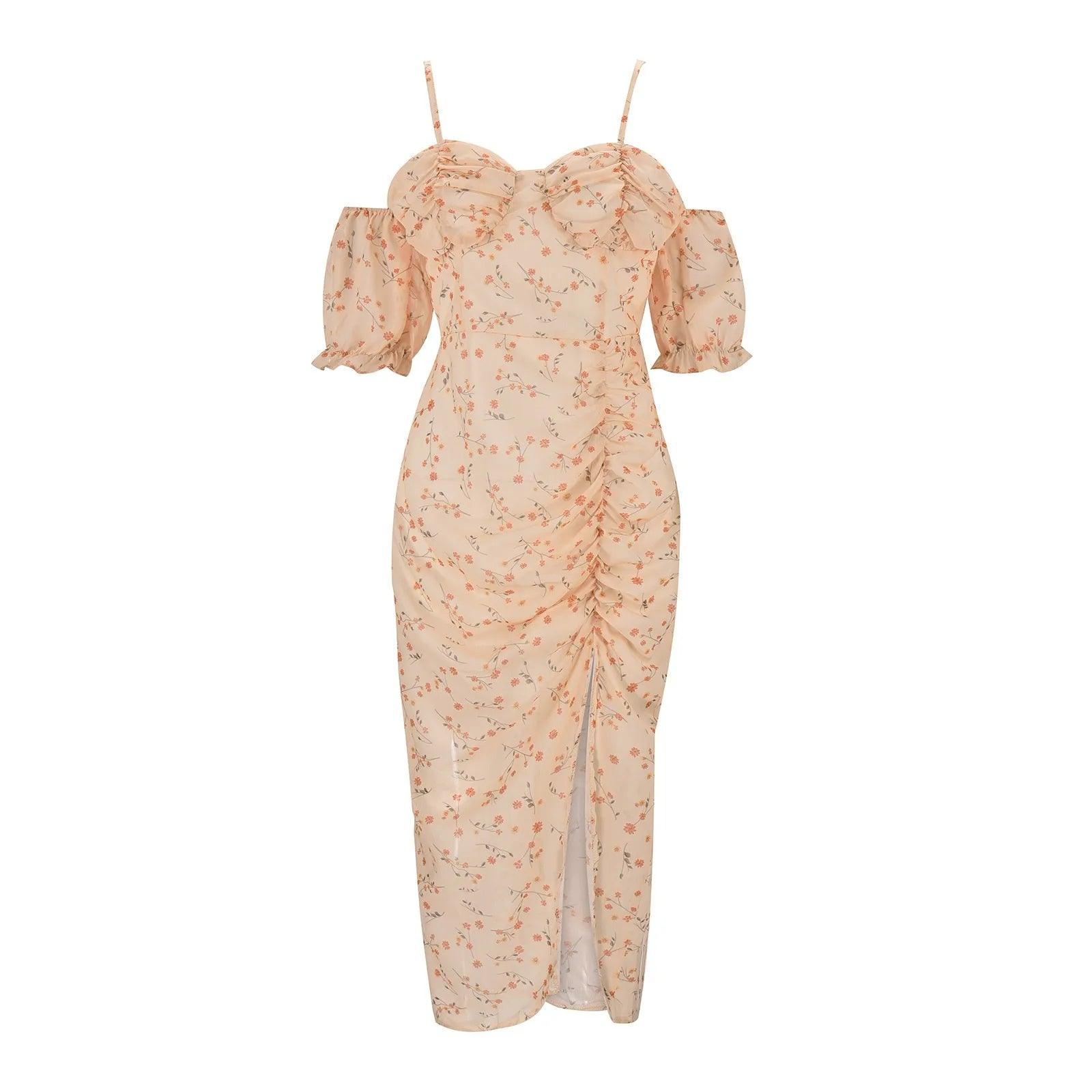 Women dresses sleeve Irregular dresses high dress for women party - ARI