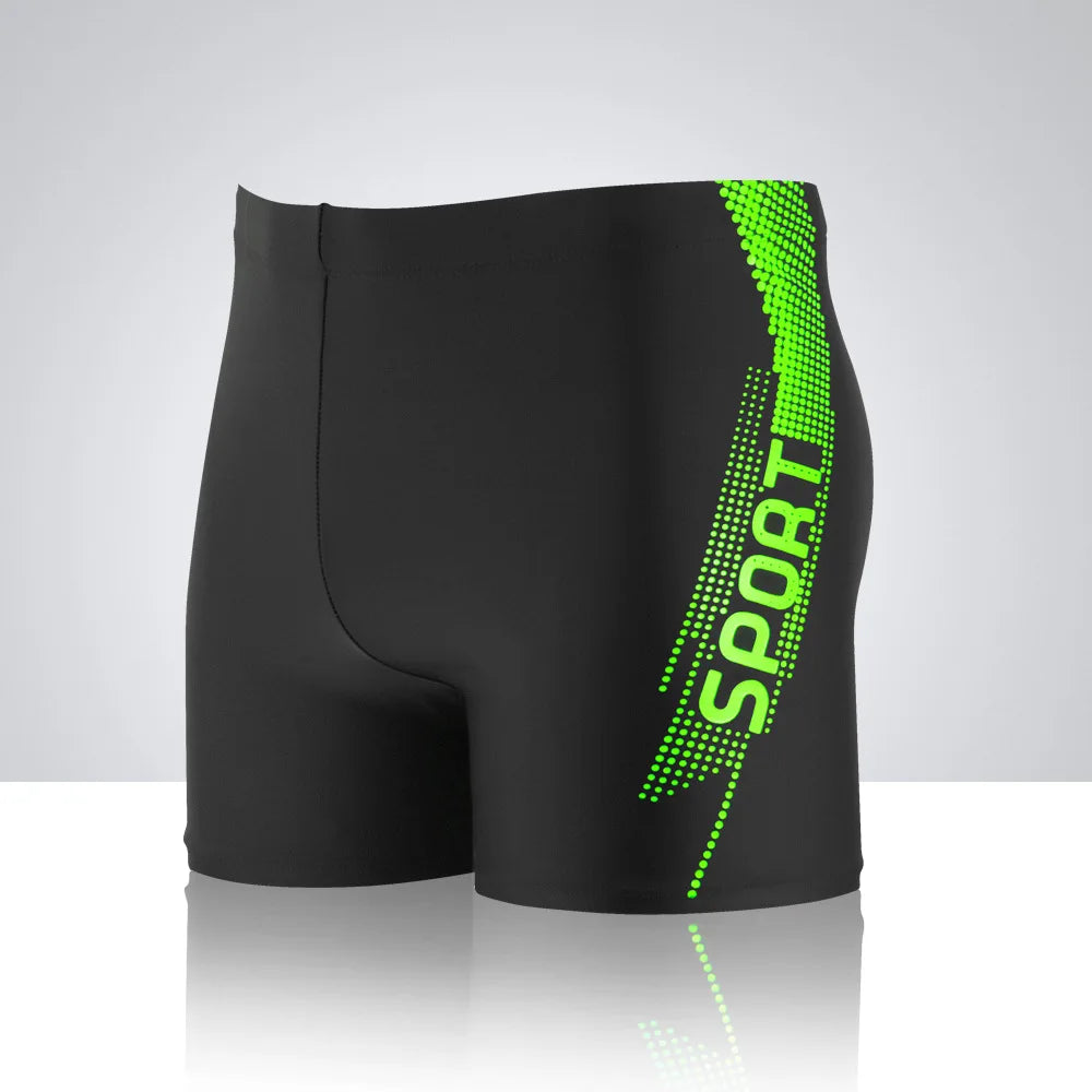 Man swimming trunks fast dry high fashion