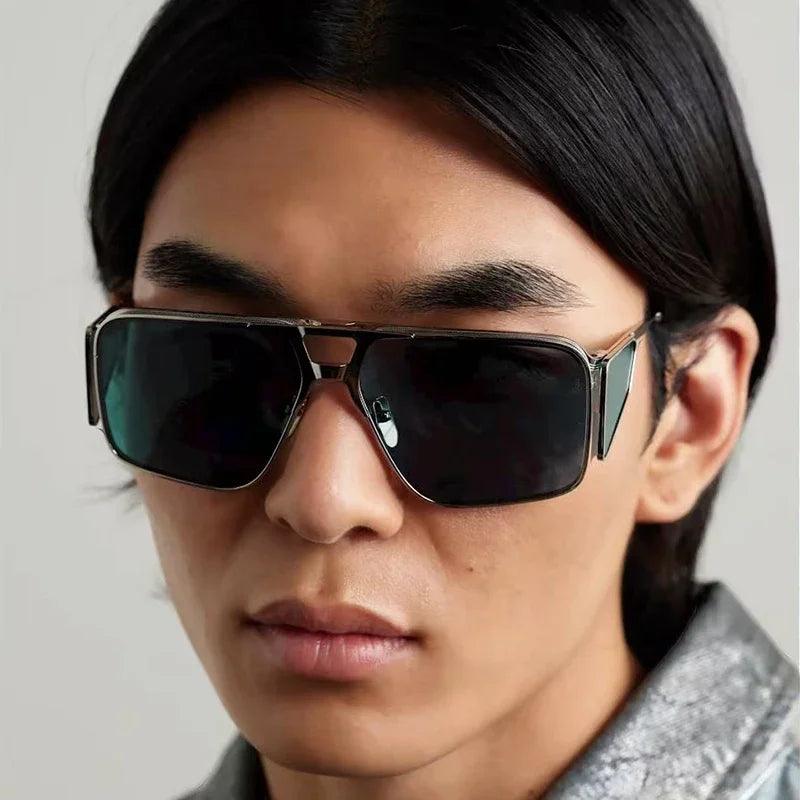 JACQUE MARIE MAGE,Assen alloy handmade sunglasses classical vintage - ARI