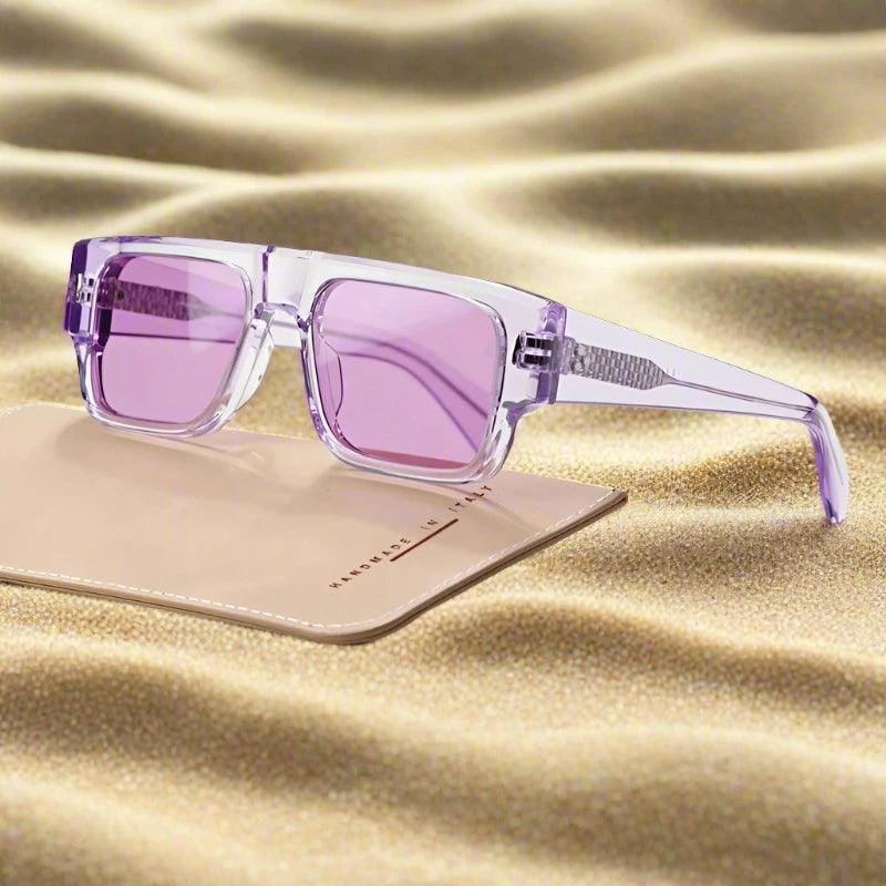 Limited JMM DEVOTO brand design square acetate - ARI