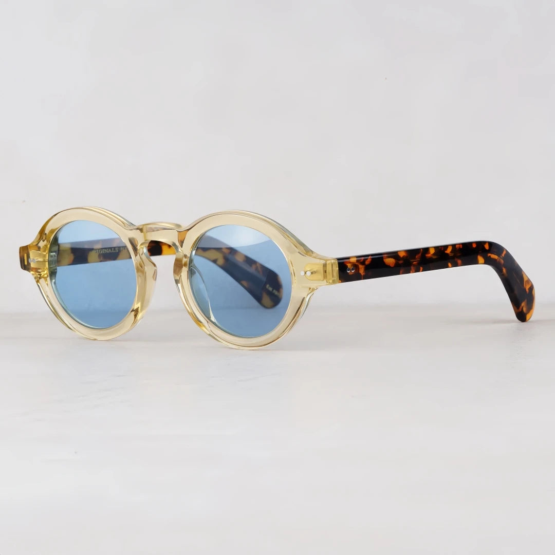 Mascot 1918 Solid thick  Round Style sunglasses