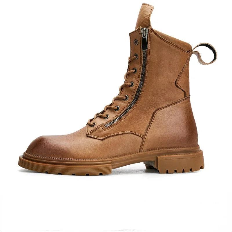 fashion luxury genuine leather designer british style handmade - ARI