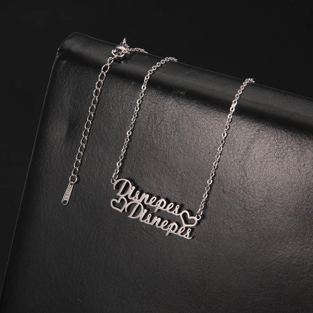 your name on Necklace Stainless Steel Jewelry - ARI