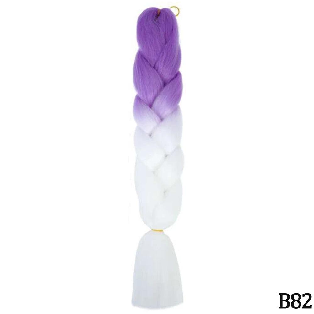 24 inch braids extensions braiding hair color hair for children braid - ARI