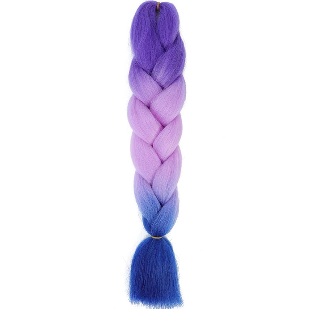 24 inch braids extensions braiding hair color hair for children braid - ARI