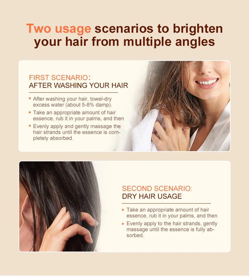 PURC magic smoothing serum repair damaged hair - ARI