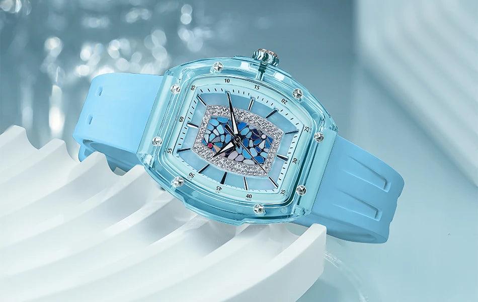 Dubai watch fashion crystal quartz wristwatch precious gifts for girls - ARI