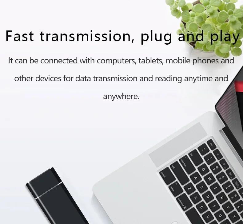 64 TB external hard drive high speed mini portable external ssd for laptops desktop phones - ARI
