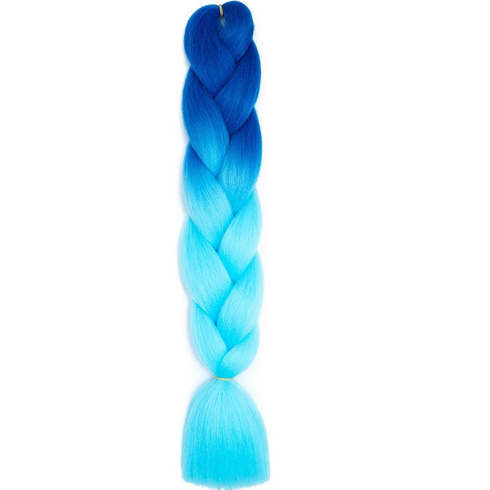 24 inch braids extensions braiding hair color hair for children braid - ARI
