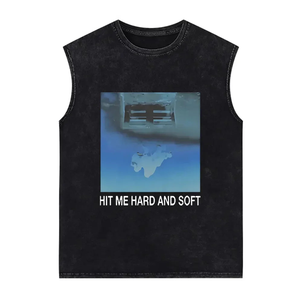 Billie eilish Hit me hard and soft vest top oversized sleeveless
