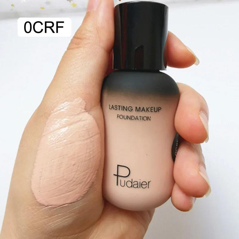 face liquid foundation full concealer makeup waterproof base brighten whitening cover dark circle - ARI