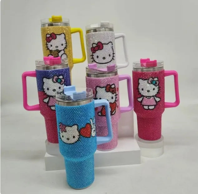 Disney cartoon mug stainless steel for school kids