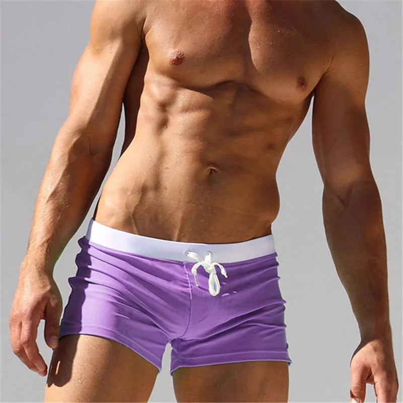 Swimming shorts quick dry beach shorts