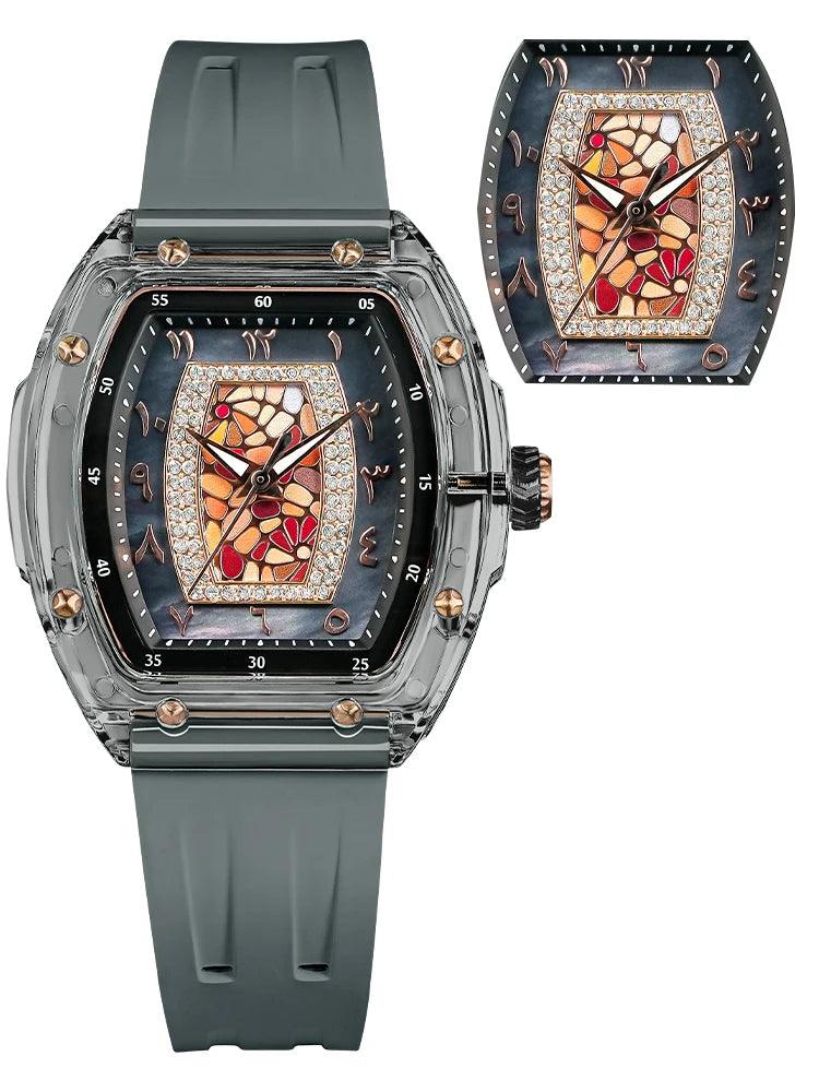 Dubai watch fashion crystal quartz wristwatch precious gifts for girls - ARI