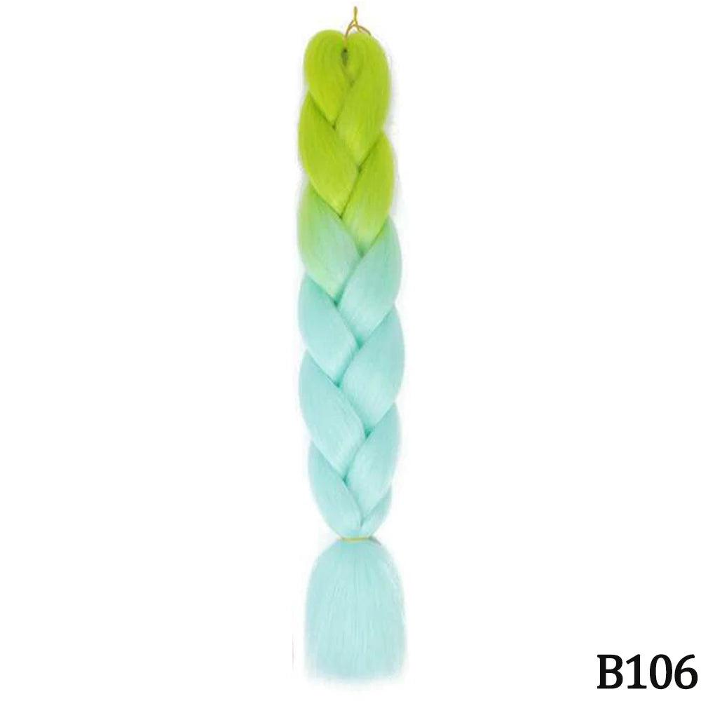 24 inch braids extensions braiding hair color hair for children braid - ARI