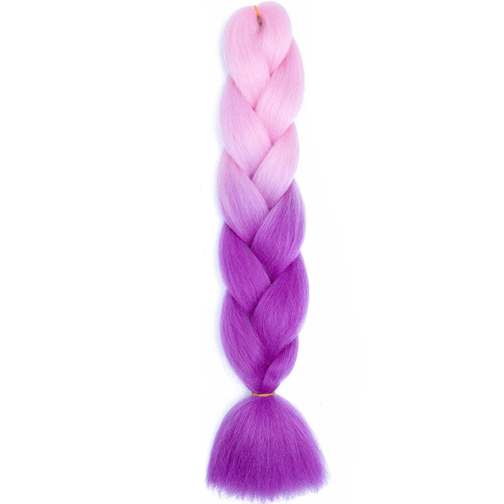 24 inch braids extensions braiding hair color hair for children braid - ARI