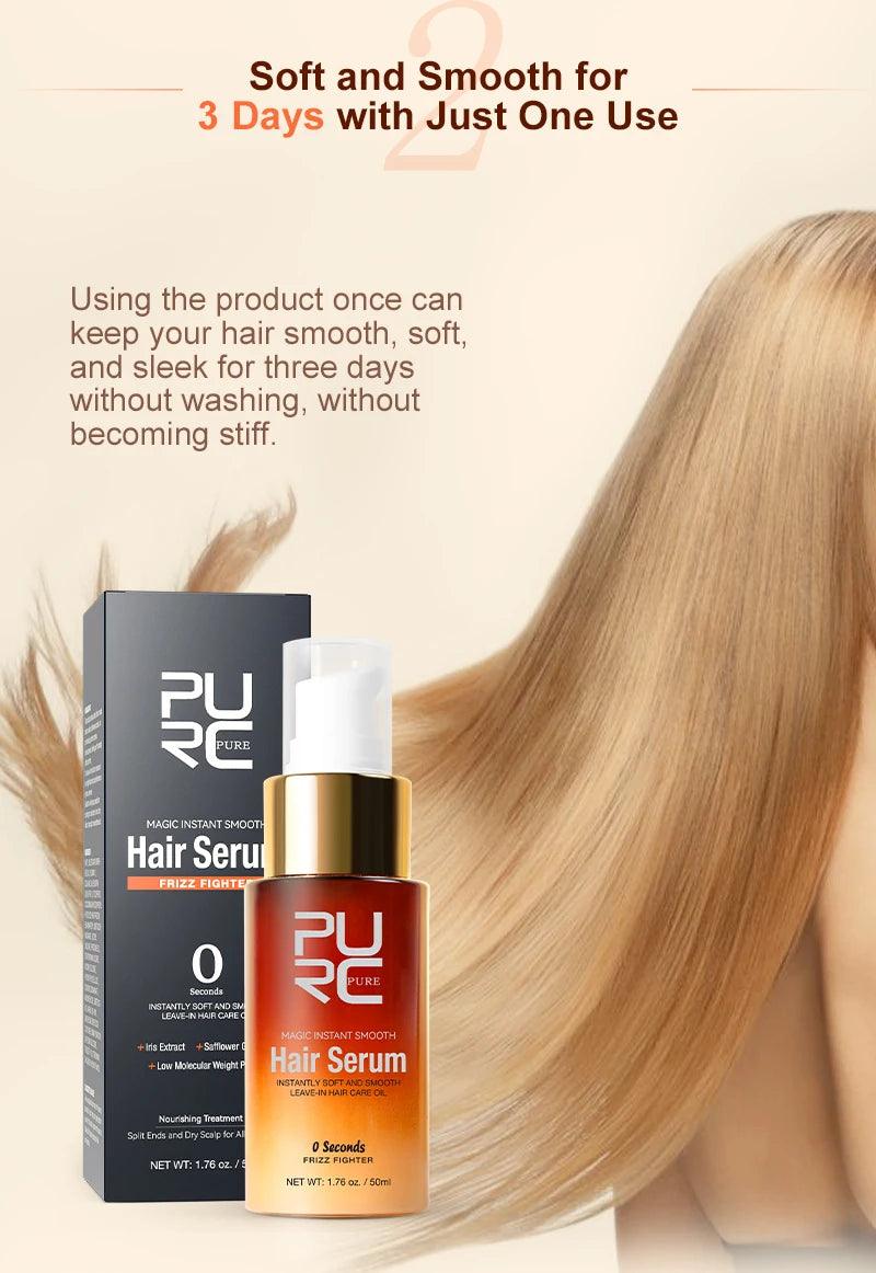 PURC magic smoothing serum repair damaged hair - ARI