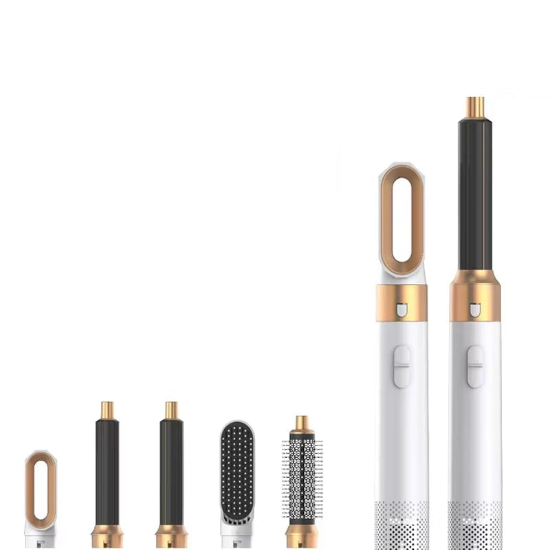 5 in 1 Hair,Dryer,Hot,Comb set professional curling iron hair straightener styling