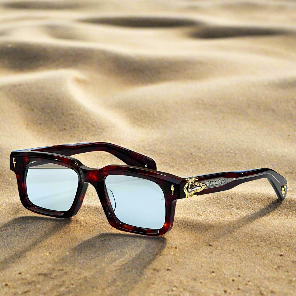 JACQUE MARIE MAGE,Belvedere Sunglasses fashion handmade Punk Acetate - ARI