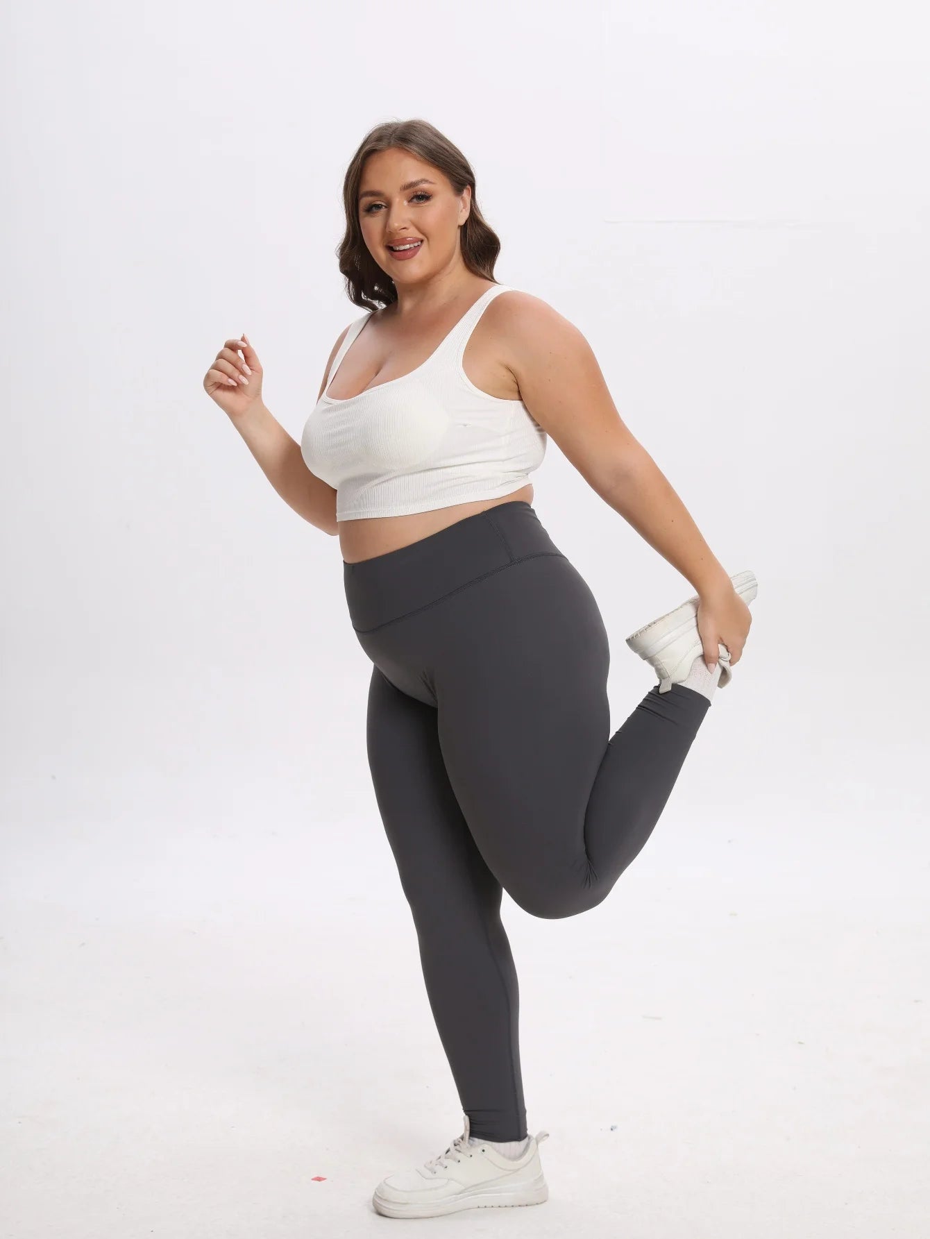 Girls plus Size legging soft and breathable Feet