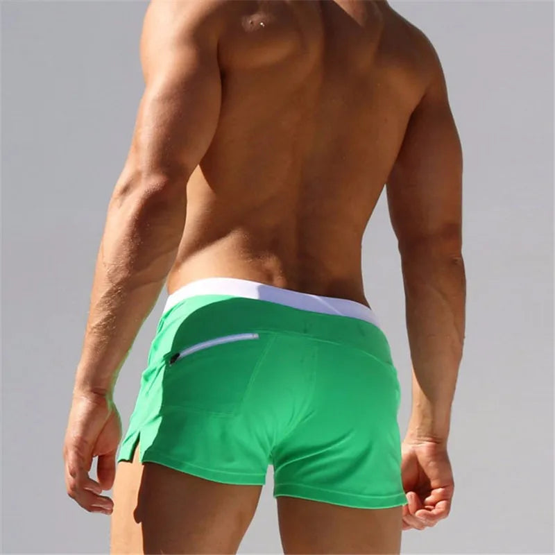 Swimming shorts quick dry beach shorts