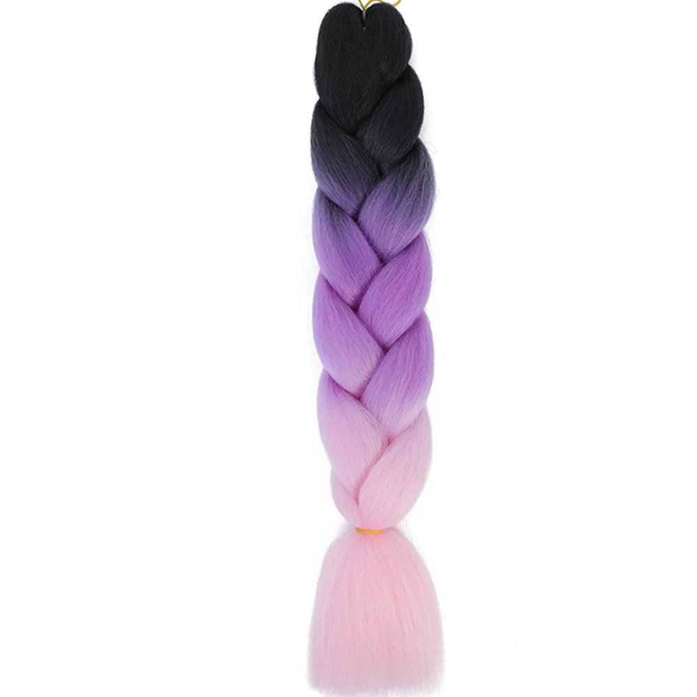 24 inch braids extensions braiding hair color hair for children braid - ARI