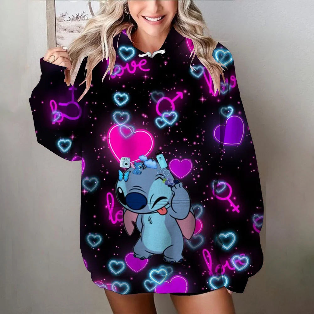 Girls Disney design hoodie oversize amazing style