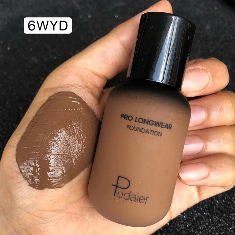 face liquid foundation full concealer makeup waterproof base brighten whitening cover dark circle - ARI