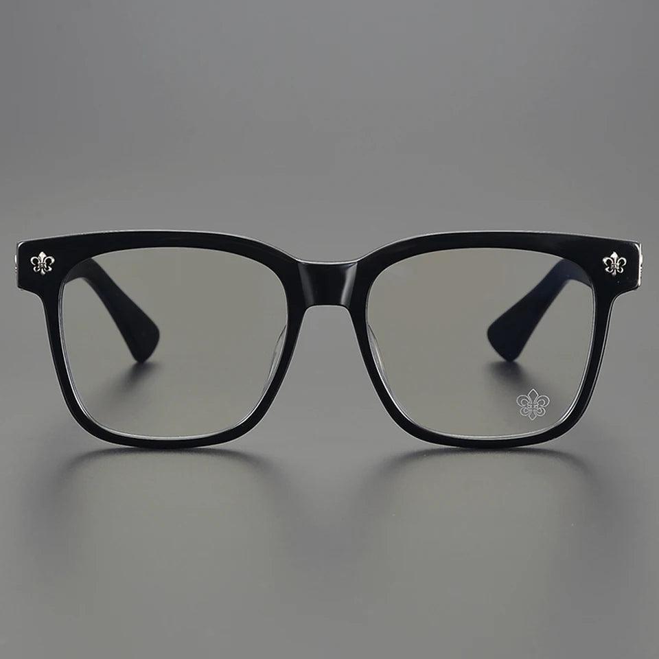 CHARMLIBRARY luxury acetate large frame glasses for reading, computer multifocal lenses - ARI