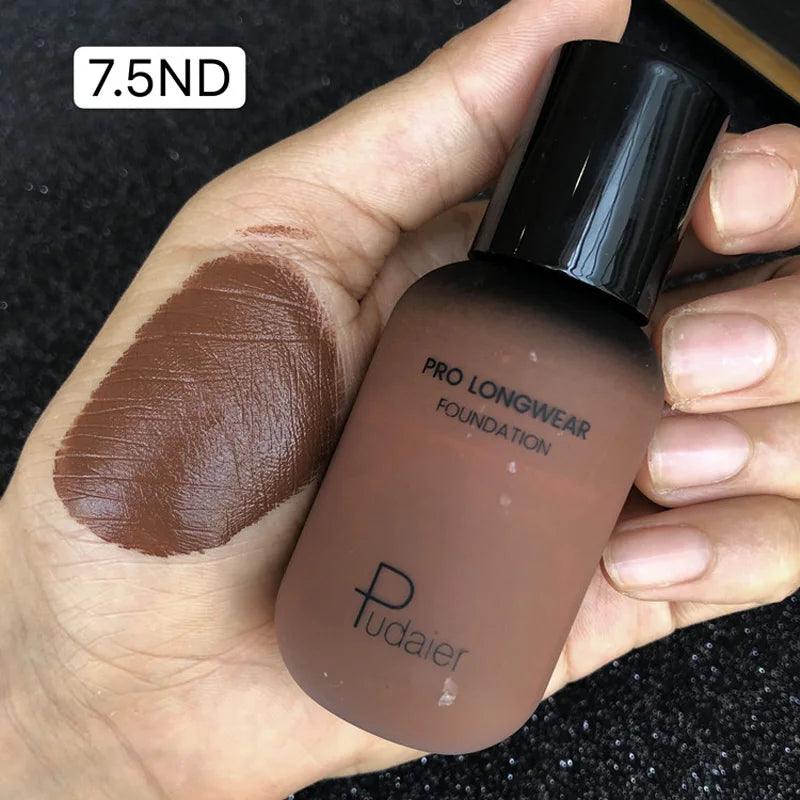 face liquid foundation full concealer makeup waterproof base brighten whitening cover dark circle - ARI